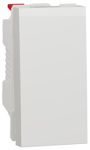 Переключатель без рамки Schneider Electric Unica Modular 1-кл. 1 мод. проходной белый картинка